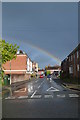 Rainbow over Swan Street