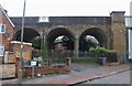 Railway arches on Woodville Road, Golders Green