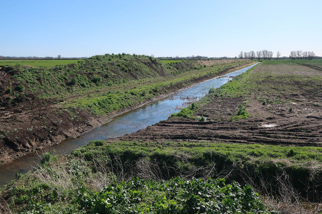 Ditch across Long Holmes