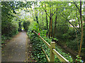 Path by Gatwick Stream, Maidenbower, Crawley