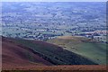 Moel y Gaer Hill Fort as seen from Moel Famau