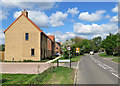 Fulbourn: new houses on Balsham Road