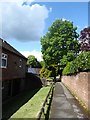 Passing Cuthbert Row on the Greensands Way