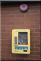 SJ2028 : Defibrillator (and fire alarm) by Bob Harvey