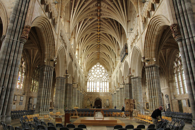 Exeter Cathedral nave