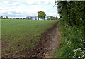 Farmland along the M1 motorway