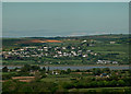 A view across the River Taw towards Ashford and beyond