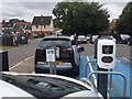 EV charging point at Weavers Court, Diss