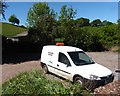 Van, used by the Exmoor Parish Lengthsman