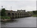 M9625 : Shannon  Bridge  built  1757  over  the  River  Shannon by Martin Dawes