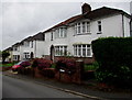 White houses, Blaen-y-pant Place, Newport