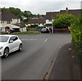 Junction of Blaen-y-pant Place and Blaen-y-pant Avenue, Newport