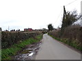 Minor road near Hanwood Farm