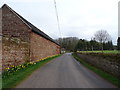 The road beside Manor Farm, Sambrook