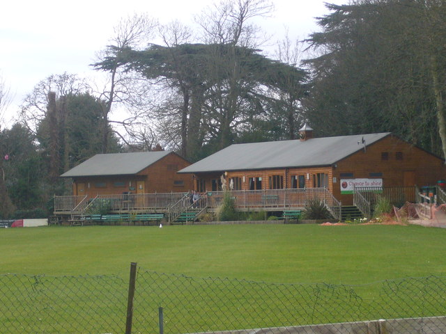 Shepperton Cricket Club from Thames Path National Trail