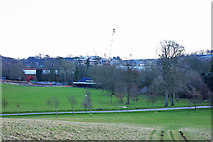 TQ3408 : View from Stanmer Park towards Amex Stadium by Robin Webster