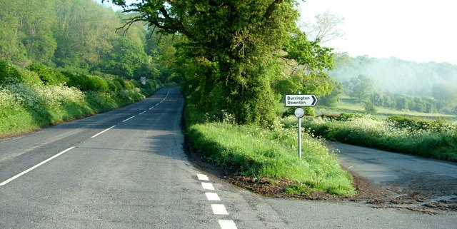 A4110 junction to Paytoe , Burrington and Downton