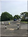 Offshoot asphalt of Nursery Road plus flats of Peregrine Road