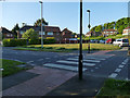 Zebra crossing on Queenswood Drive