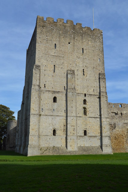 Portchester Castle © N Chadwick :: Geograph Britain and Ireland