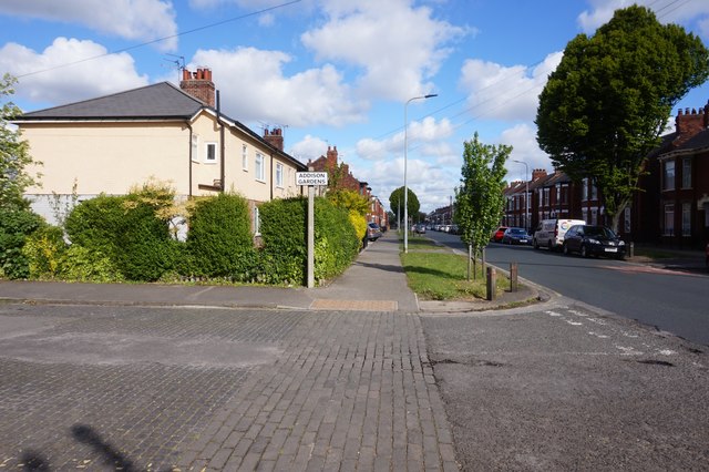 Summergangs Road at Addison Gardens,... © Ian S :: Geograph Britain and ...