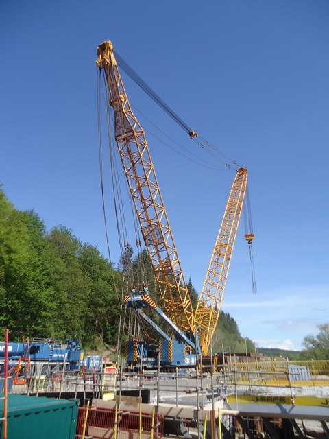 The crane at Pooley Bridge