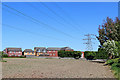 Cropfield and housing north of Sedgley, Dudley