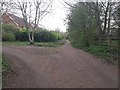 Bridleway north of Butterburn Close, Longbenton