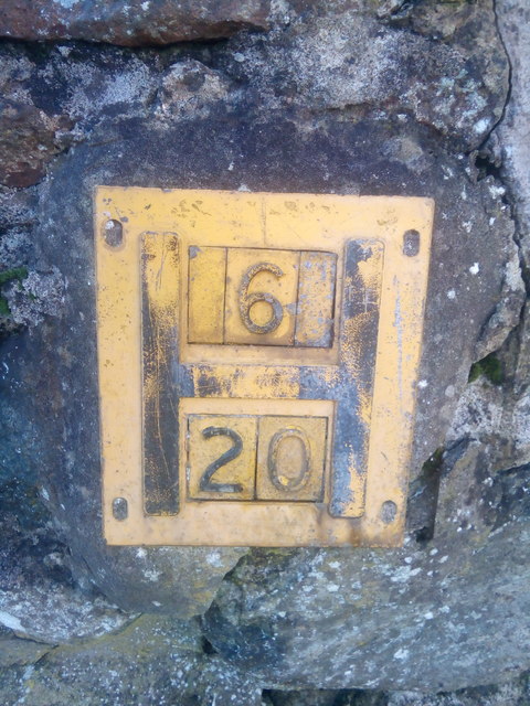 Hydrant marker, Mynydd Llandegai