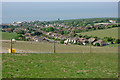 View over Rottingdean towards windmill