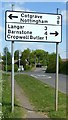 Entrance to Cropwell; Bishop