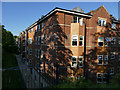 Apartment block adjacent to Harrowby Road