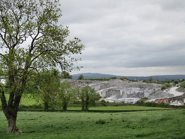 Field and Quarry © kevin higgins :: Geograph Ireland