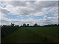 Footpath by field near East End