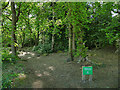 Entrance to Ireland Wood from Hospital Lane