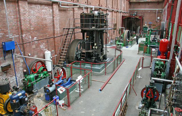 Bolton Steam Museum from the mezzanine