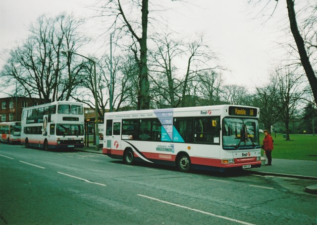 Buses on Pound Tree Road, Southampton