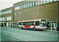 Bus on Vincents Walk, Southampton (1)