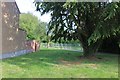 The entrance to Yeading Walk open space