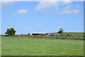 View across the fields to Fernhill Farm