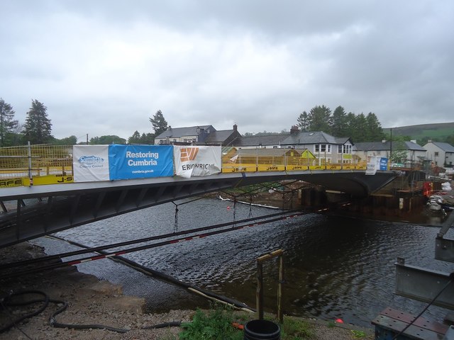 The new Pooley Bridge