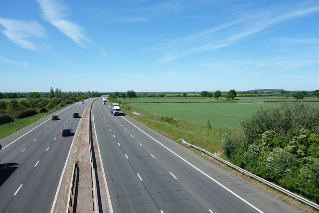 M40 south of Bicester