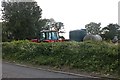 Tractor by the A433, Willesley