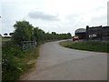 Mill Lane, Clyst Honiton, and farm buildings