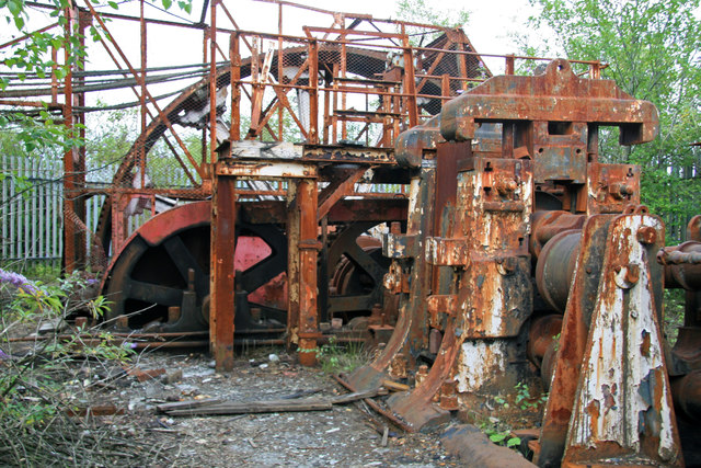 Hafod Works - derelict rolling mill
