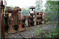 SS6694 : Hafod Works - derelict rolling mill by Chris Allen