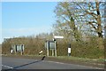 Road sign on A262 at Spelmonden Rd