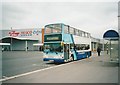 Bus at Arena Tesco, Coventry (1)