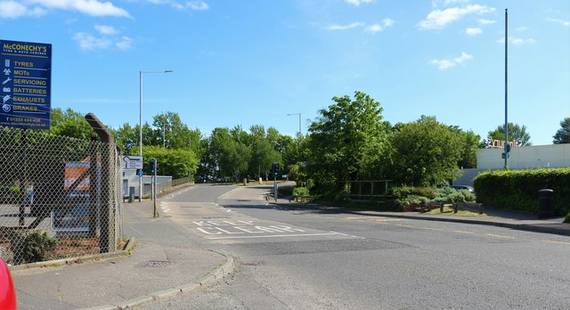 Riverside Road, Leven © Bill Kasman :: Geograph Britain and Ireland