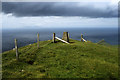 NG1447 : Trig point on Waterstein Head by Colin Park